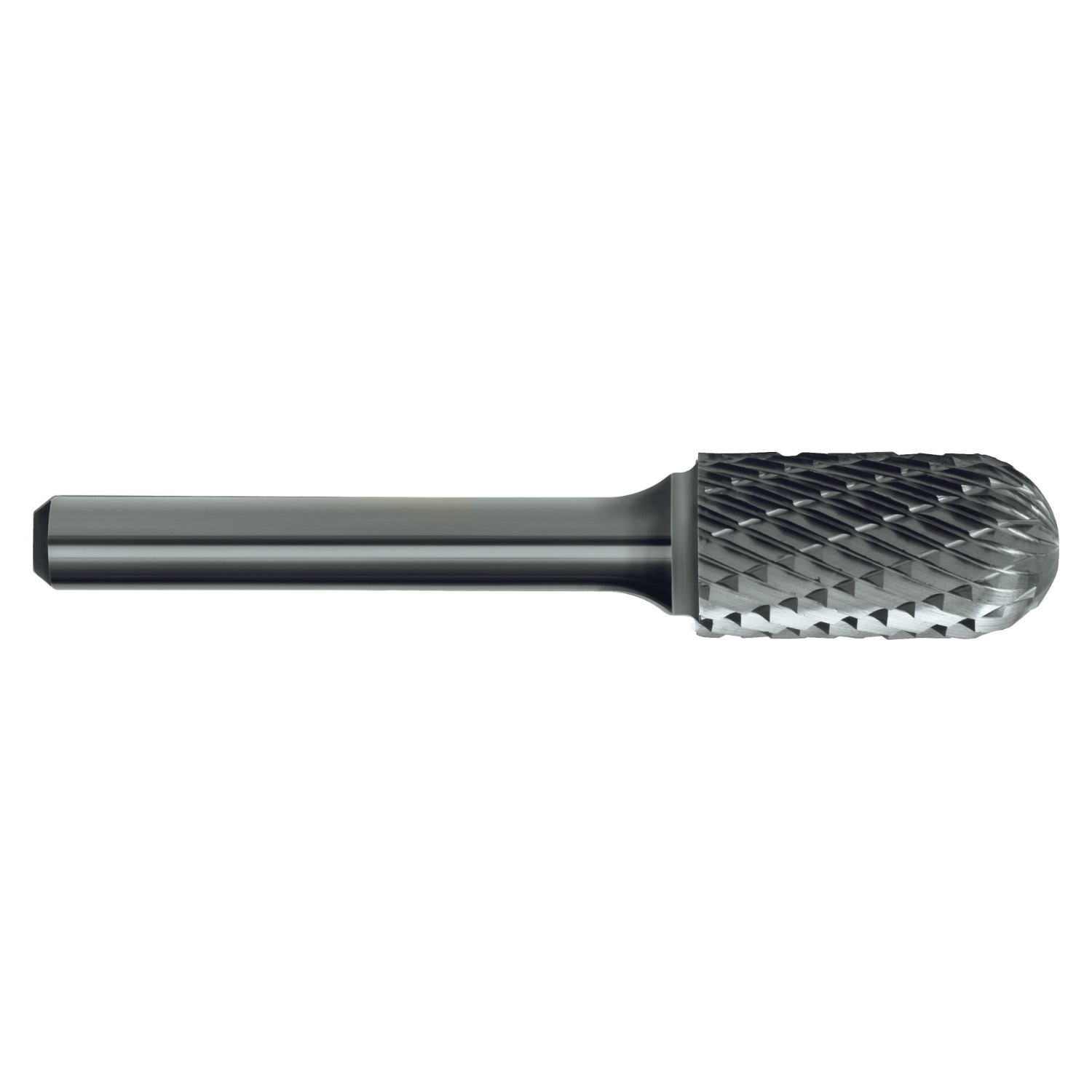 Double Cut Carbide Burrs - Cylindrical Radius End